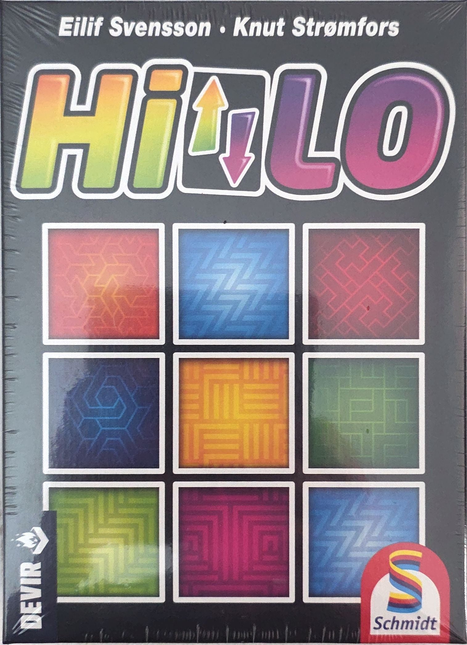 Hi Lo Jogo de Tabuleiro, Edição em Português e Espanhol